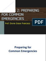 Chapter 2 Preparing For Common Emergencies 1
