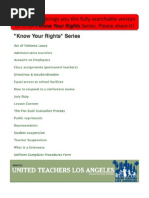 Download UTLA Know Your Rights - Complete by CentralArea SN63845717 doc pdf