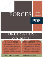 Forces: Contact vs. Noncontact