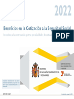 Beneficios en La Cotización A La Seguridad Social