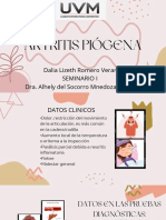 Artritis Piogena - Dalia - Lizeth - Romero - Verar