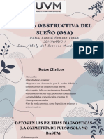 Apnea Obstructiva Del Sueño (Osa) : Dalia Lizeth Romero Verar Seminario I Dra. Alhely Del Socorro Mnedoza Cosio
