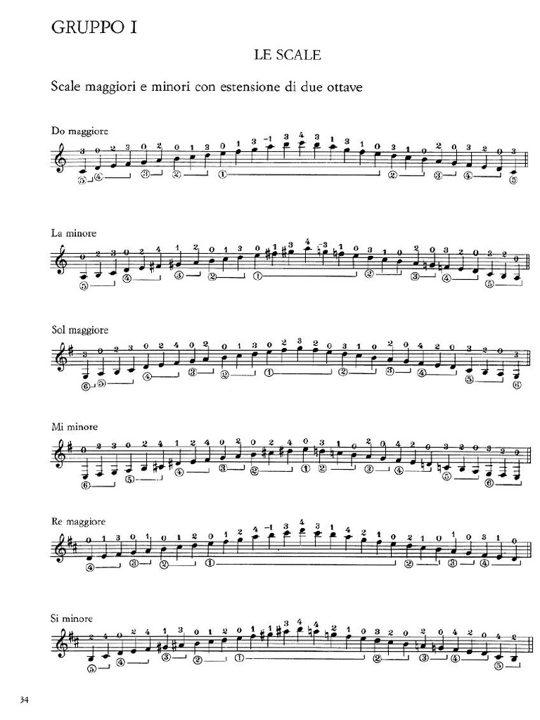 GUITAR Gradus Scale | PDF