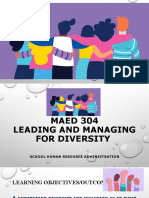 Patiga - MAED 304 Leading and Managing For Diversity