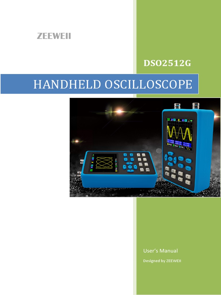 Zeeweii-Dso2512g Manual en | PDF | Amplitude | Electricity