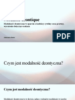 Modalité Déontique: Modalność Deontyczna W Oparciu o Kodeksy Cywilny Oraz Prawny, Wyrażenia Dotyczące Nakazu