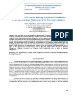 The Influence of Transfer Pricing, Corporate Governance, CSR, and Earnings Management On Tax Aggressiveness