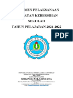 Dokumen Pelaksanaan Kegiatan Kebersihan Sekolah