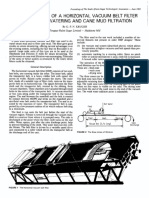 Application OF Horizontal Vacuum: THE A Belt Filter TO Smuts Dewatering and Cane Mud Filtration