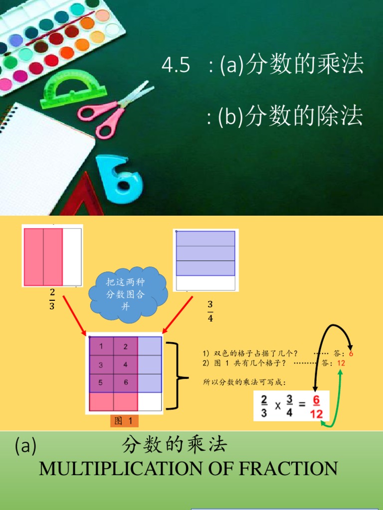 4.5 分数的乘除法 | PDF