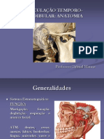 Articulação Temporo-Mandibular: Anatomia: Professor Gabriel Mauriz