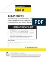 Key Stage 2: English Reading