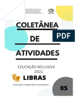 Coletânea de Atividades Educação Inclusiva 5 Libras