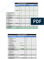 Correction, exercice d'analyse financière