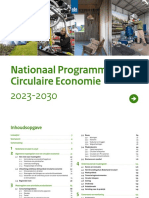 Nationaal Programma Circulaire Economie