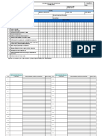 Check list diário para retroescavadeira