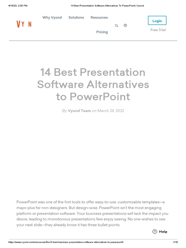 Best Presentation Making Software Alternatives To Powerpoint – SGEIZ
