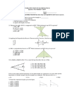 Math8 - Summative Test - Modules7-8