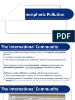 Managing Atmospheric Pollution