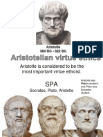Aristotle Is Considered To Be The Most Important Virtue Ethicist