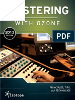 I Zotope Mastering Guide Mastering With
