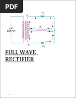 Full Wave Rectifier