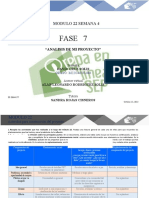 Fase 7: Modulo 22 Semana 4