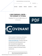 A New PowerShell Empire - The Covenant C2 Tutorial