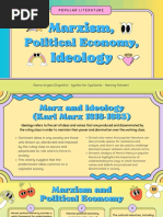 Marxism, Political Economy, and Ideology.