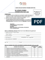 Application Form May 2023