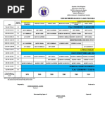 Flag Ceremony/ Classroom Preparation: Upper Consuelo Ii Elementary School