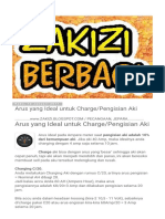 Arus Yang Ideal Untuk Chargepengisian - HTML