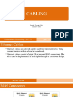 Cabling: PJVR - 2 Semester 2020-2021