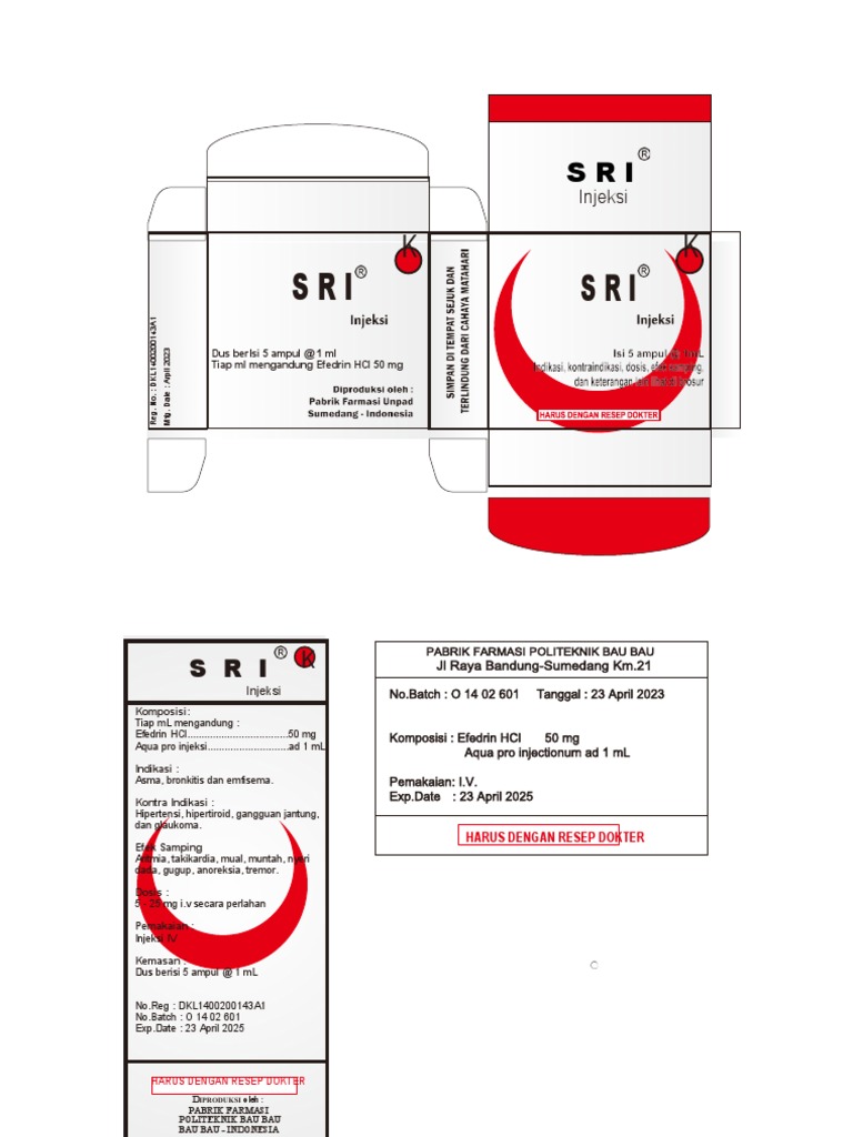 Kemasan Buat Injeksi 1 Versi Print | PDF