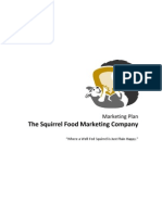 Squirrel Food Marketing Plan
