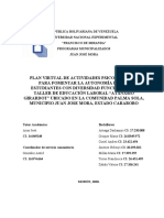 República Bolivariana de Venezuela Universidad Nacional Experimental "Francisco de Miranda" Programas Municipalizados Juan José Mora