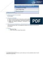 Guía de Trabajo Aplicativo Sesión #04: Nombre Del Curso: Nombre Del Docente: Fecha Máxima de Entrega de La Actividad