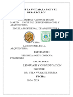 Año de La Unidad, La Paz Y El Desarrollo