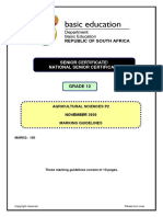 Agricultural Sciences P2 Nov 2020 Memo Eng