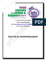 Practice of Entrepreneurship: 2, Tokunbo Alli Street, Ikeja, Lagos E-Mail:, Tel: 01-3427217, 08132733378