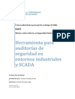 Herramienta para Auditorías de Seguridad en Entornos Industriales Y Scada