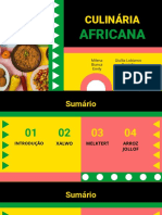 Culinária: Africana