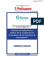 Sistema de Indicadores de Gestión de Prestadores de Saneamiento