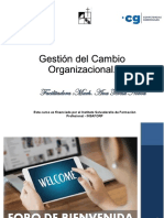 Clase 1 - Gestion Del Cambio Organizacional