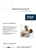 La Validación Emocional