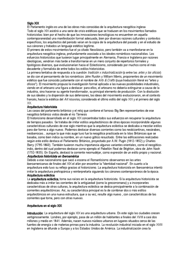 Siglo XIX | PDF