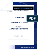 Version Resumida-Plan de Estudio-Analisis de Sistemas