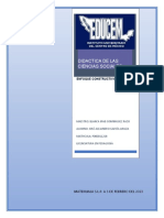 Didactica de Las Ciencias Sociales: Matehuala S.L.P. A 3 de Febrero Del 2023