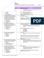 Long Examination 2: Pharmacology