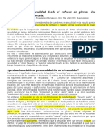 Educación en La Sexualidad Desde El Enfoque de Género. Una Antigua Deuda de La Escuela